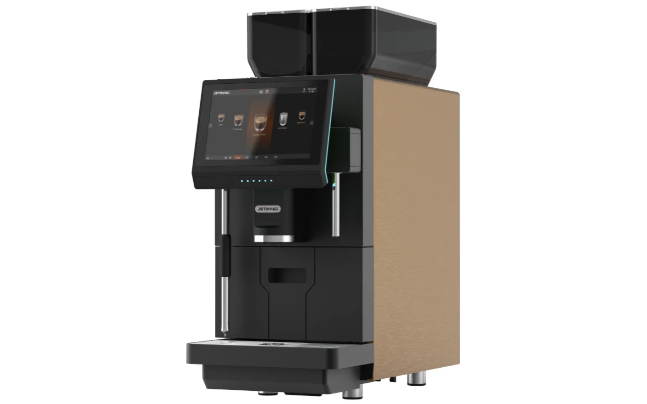 A larger commercial bean to cup coffee machine for higher daily volume