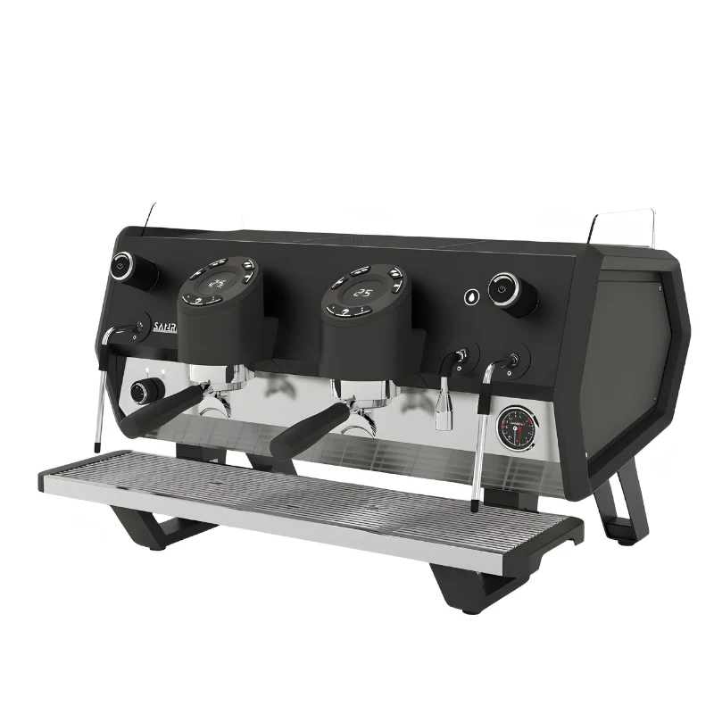 Sanremo D8 traditional espresso coffee machine, angled view
