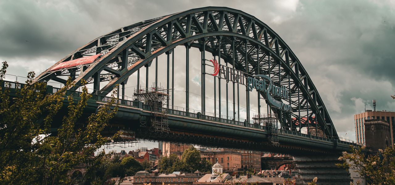 The Tyne Bridge over the River Tyne in Newcastle upon Tyne